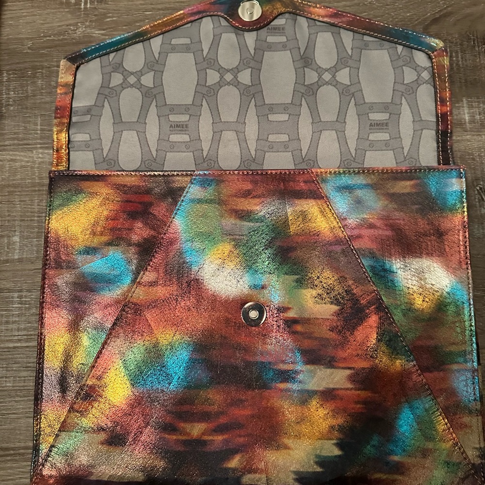 NWT Aimee Kestenberg envelope sleeve in liquid Navajo color